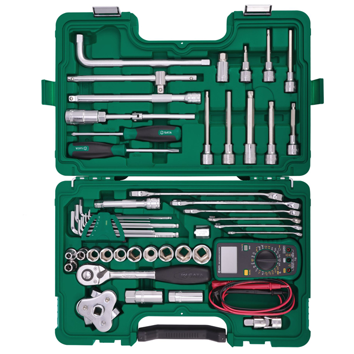 Bộ dụng cụ sửa chữa ô tô 48 chi tiết SATA 09508 3 Bộ dụng cụ sửa chữa ô tô 48 chi tiết SATA 09508 - Ảnh 3