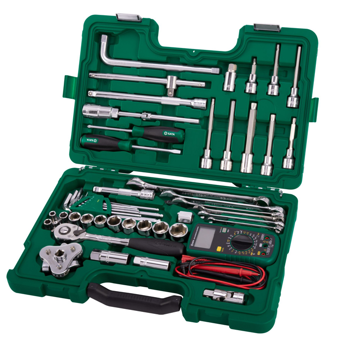 Bộ dụng cụ sửa chữa ô tô 48 chi tiết SATA 09508 4 Bộ dụng cụ sửa chữa ô tô 48 chi tiết SATA 09508 - Ảnh 4