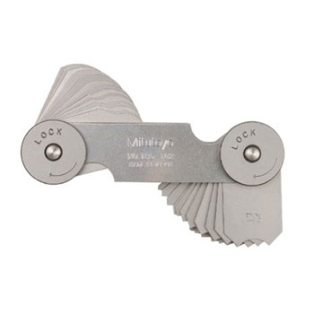 Bộ dưỡng đo cung tròn Mitutoyo 186-902 2 bo duong do cung tron mitutoyo 186 902