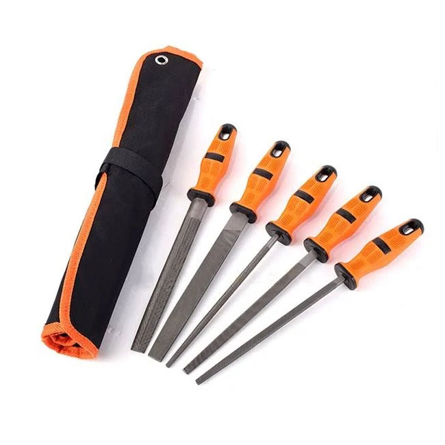 Bộ giũa sắt 5 chi tiết Asaki AK-3767 10"