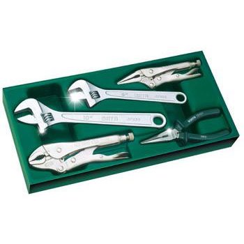 bo khay co le tu dong va kiem 5 chi tiet sata 09909