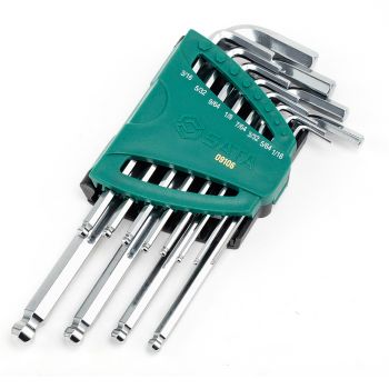 Bộ lục giác bi loại 12 chi tiết hệ inch Sata 09106 4 Bộ lục giác bi loại 12 chi tiết hệ inch Sata 09106 - Ảnh 4