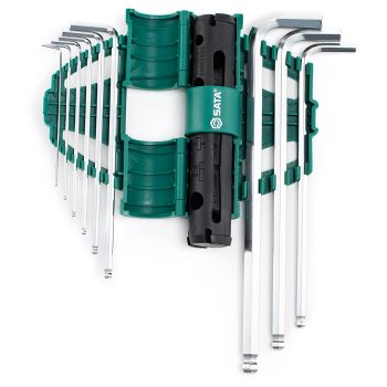 Bộ lục giác bi loại dài 9 chi tiết Sata 09124 6 Bộ lục giác bi loại dài 9 chi tiết Sata 09124 - Ảnh 6