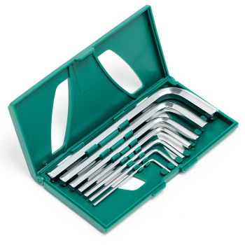 Bộ lục giác đầu bi ngắn 7 chi tiết SATA 09127 8 Bộ lục giác đầu bi ngắn 7 chi tiết SATA 09127 - Ảnh 8