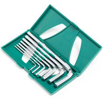 Bộ lục giác đầu bi ngắn 7 chi tiết SATA 09127 7 Bộ lục giác đầu bi ngắn 7 chi tiết SATA 09127 - Ảnh 7