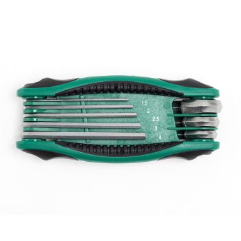 Bộ lục giác gập 8 chi tiết Sata 09121 8 Bộ lục giác gập 8 chi tiết Sata 09121 - Ảnh 8