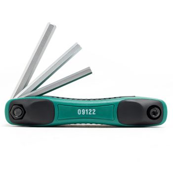 Bộ lục giác gập 9 chi tiết Sata 09122 8 Bộ lục giác gập 9 chi tiết Sata 09122 - Ảnh 8