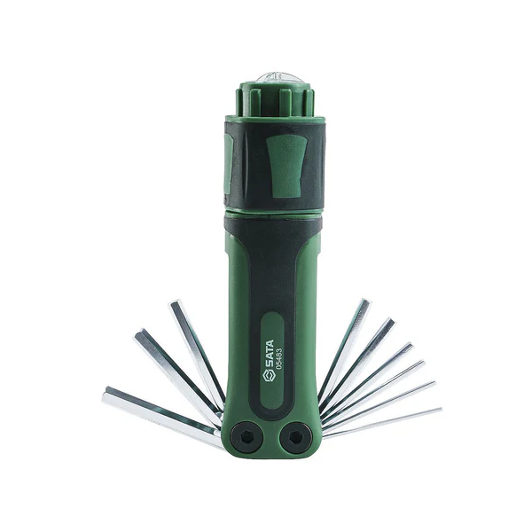 Bộ lục giác tích hợp đầu vặn vít 16 trong 1 SATA 05483