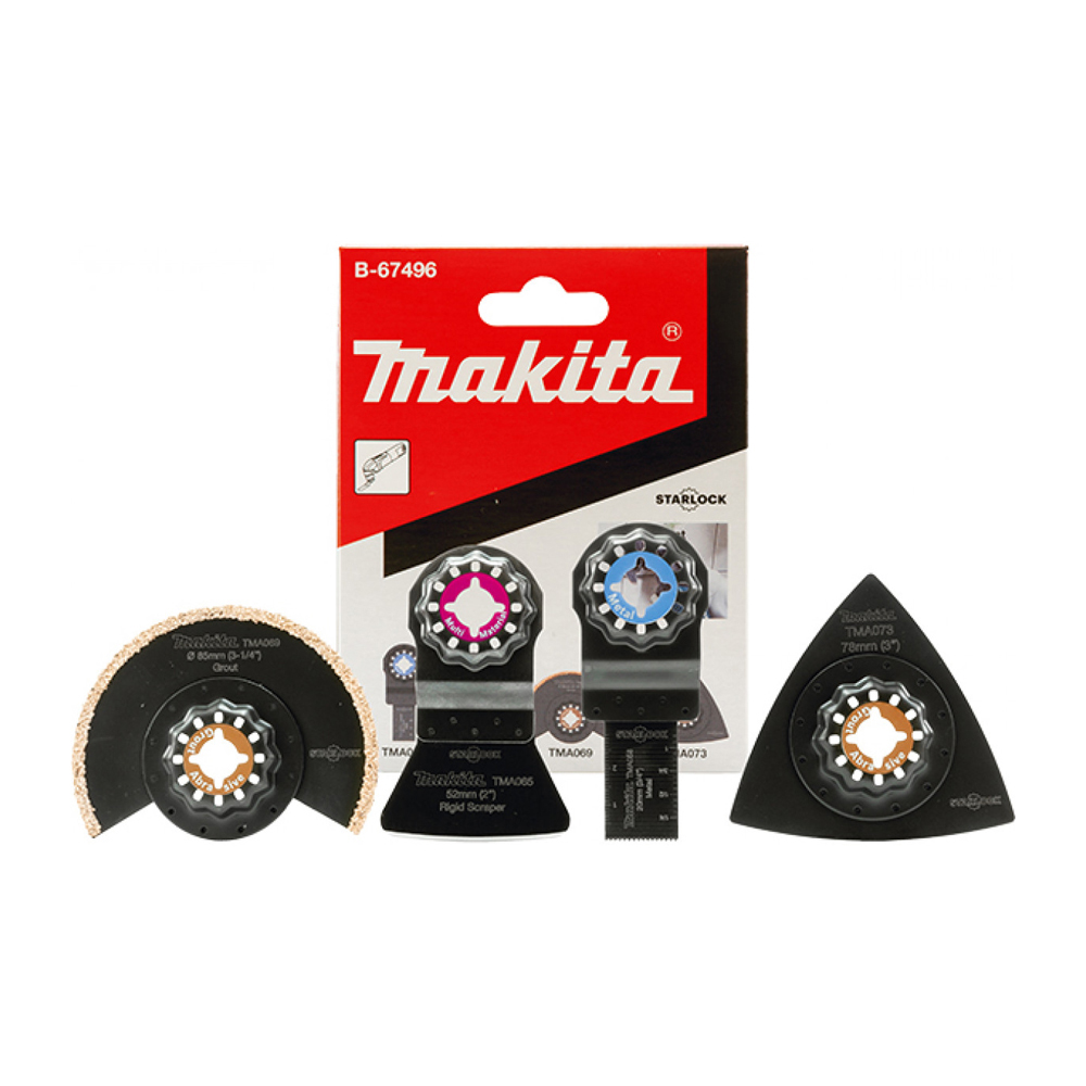 Bộ lưỡi cắt rung đa năng Starlock Makita B-67496