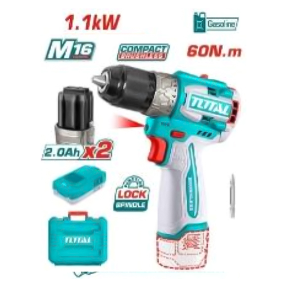 Bộ máy khoa vặn vít dùng pin 16V Total TDLI16682