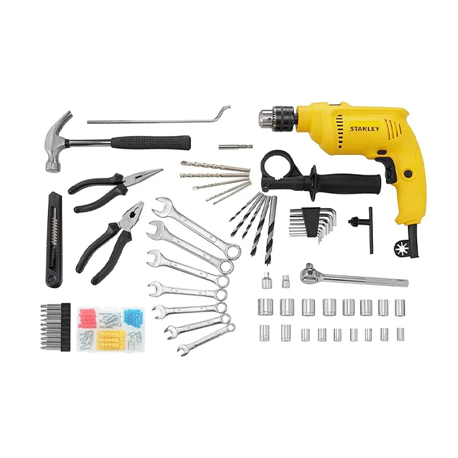 Bộ máy khoan 120 chi tiết Stanley SDH600KM-IN 4 Bộ máy khoan 120 chi tiết Stanley SDH600KM-IN - Ảnh 4