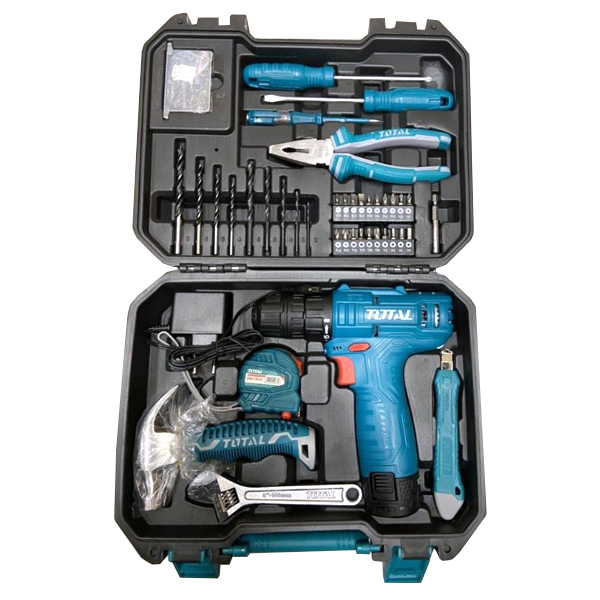 Bộ Máy Khoan 81 Món Dùng Pin 12V THKTHP10812