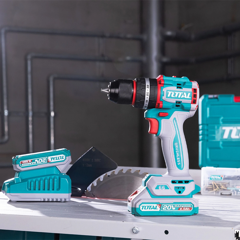 Alternative view of Bộ máy khoan động lực dùng pin 20V Total THKTHP11652 (165 món phụ kiện)