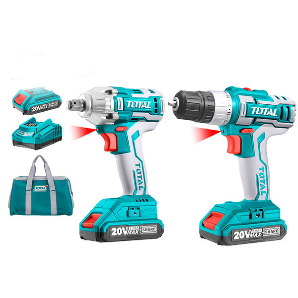 Bộ máy khoan và bu lông 20V Total TCKLI2007 3 bo may khoan va bu long 20v total tckli2007 1708309286
