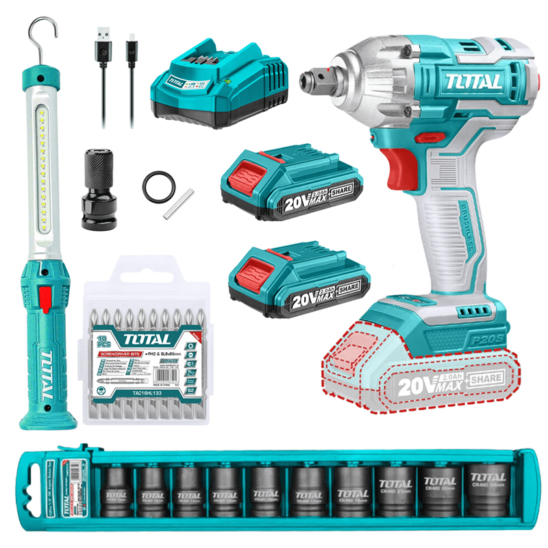 Bộ Máy Vặn Bu Lông Total TOSLI231004