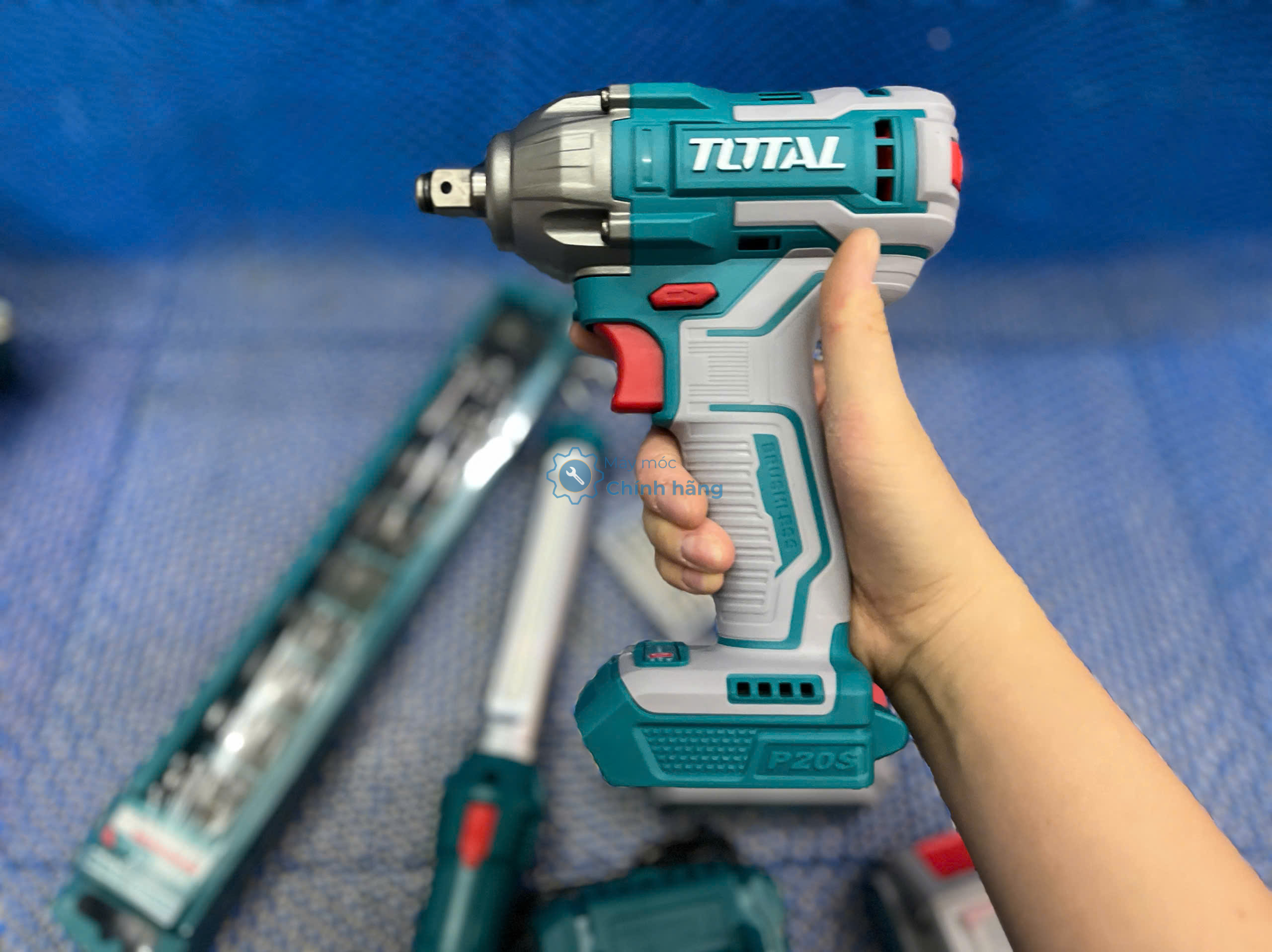 Bộ Máy Vặn Bu Lông Total TOSLI231004 3 Bộ máy vặn bu lông Total TOSLI231004