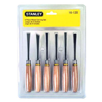 Bộ mũi đục gỗ 6 cây Stanley 16-120 3 bo mui duc go 6 cay stanley 16 120
