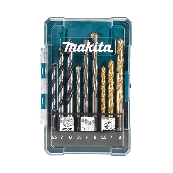 Bộ mũi khoan 9 cái/bộ Makita D-71978