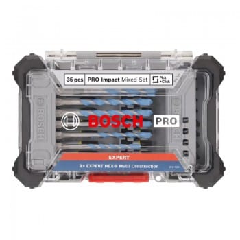 Bộ mũi khoan Hex-9 và mũi vít Pick and Click 35 món (updating) Bosch 2608521U82 8 Bộ mũi khoan Hex-9 và mũi vít Pick and Click 35 món (updating) Bosch 2608521U82 - Ảnh 8