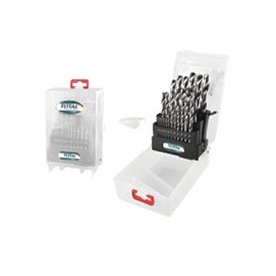 Bộ mũi khoan kim loại HSS 25 chi tiết Total TACSD0251 2 bo mui khoan kim loai hss 25 chi tiet total tacsd0251 1