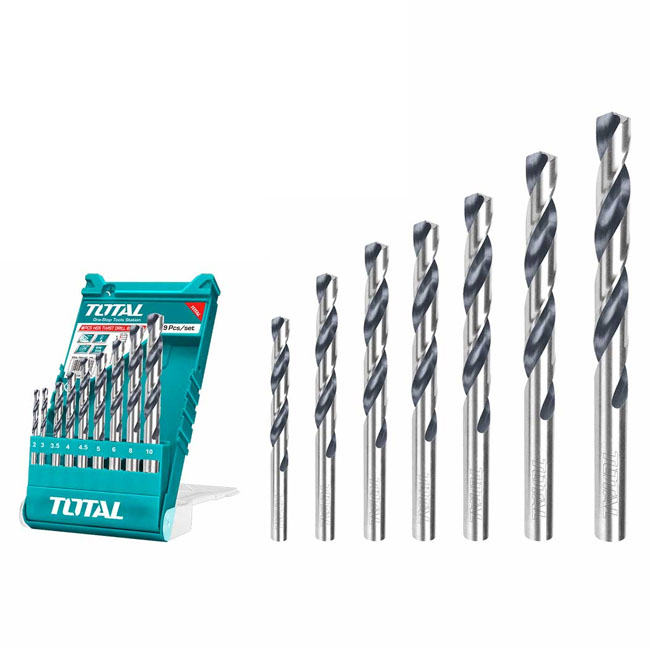 Bộ mũi khoan kim loại HSS 9 chi tiết Total TACSD0095 2-10mm 2 bo mui khoan kim loai hss 9 chi tiet total tacsd0095 2 10mm 1717817802