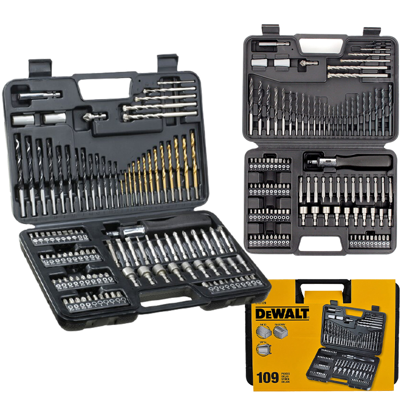 Bộ Mũi Khoan Vặn Vít 109 Chi Tiết DeWalt DT0109-QZ 2 bo mui khoan van vit 109 chi tiet dewalt dt0109 qz 1635607955