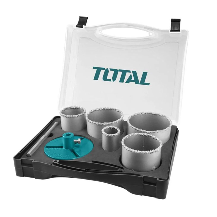 Bộ mũi khoét lỗ kiếng (cacbua) 7 chi tiết Total TACSH2071 2 bo mui khoet lo kieng cacbua 7 chi tiet total tacsh2071 1720489335