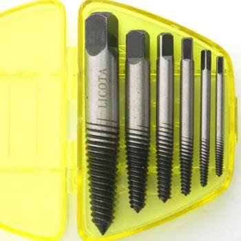 Bộ mũi tháo bu long ốc vít gãy hỏng 6 chiếc Licota TAP-50004 3 bo mui thao bu long oc vit gay hong 6 chiec licota 1