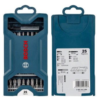 Bộ mũi vặn vít 25 món Bosch 2607017400 8 Bộ mũi vặn vít 25 món Bosch 2607017400 - Ảnh 8