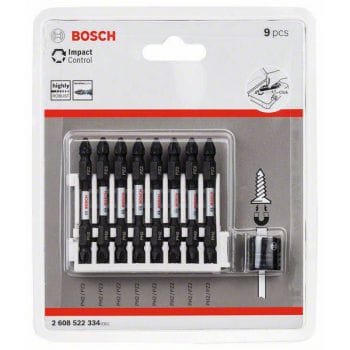 Bộ mũi vít 2 đầu 9 món dài 65 mm Bosch 2608522334 5 Bộ mũi vít 2 đầu 9 món dài 65 mm Bosch 2608522334 - Ảnh 5