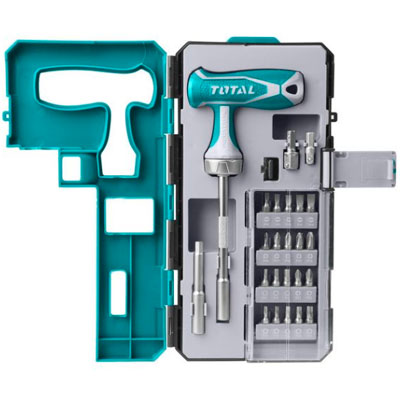 Bộ mũi vít 25 chi tiết Total TACSD30256 2 bo mui vit 25 chi tiet total tacsd30256
