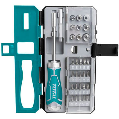 Bộ mũi vít 33 chi tiết Total TACSD30336 2 bo mui vit 33 chi tiet total tacsd30336