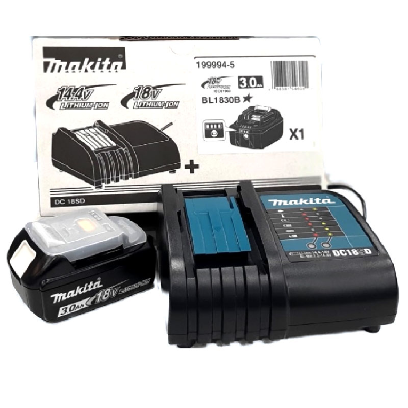 Bộ pin sạc Makpac (BL1830B + DC18SD) Makita 199994-5