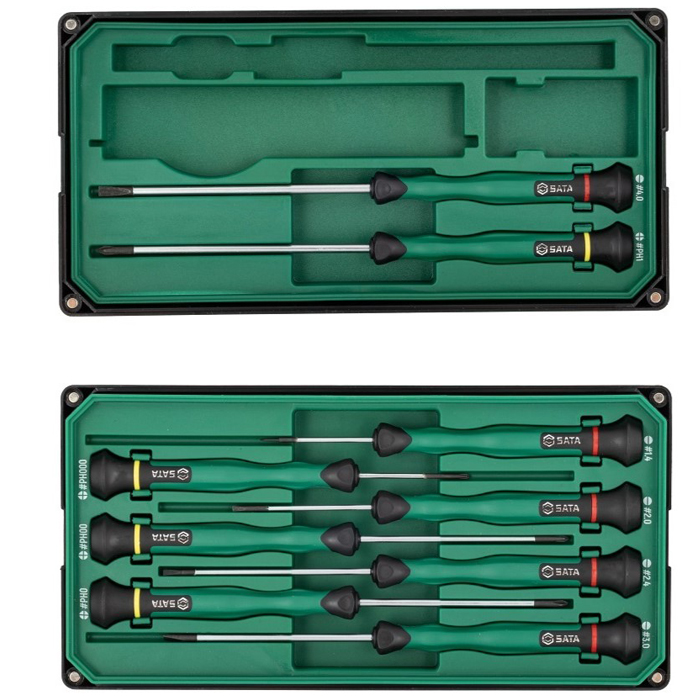 Bộ tô vít điện tử 9 cây Sata 09316 3 Bộ tô vít điện tử 9 cây Sata 09316 - Ảnh 3