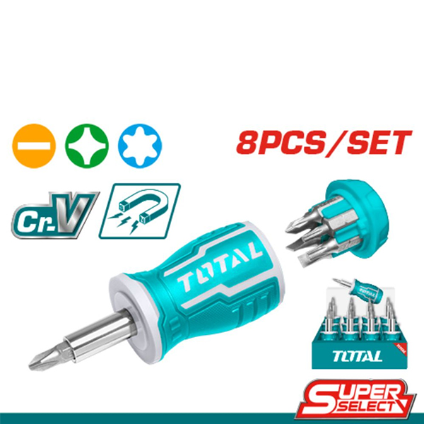 Bộ tua vít 8 trong 1 Total TACSDS0706 3 bo tua vit 8 trong 1 total tacsds0706 1683778210