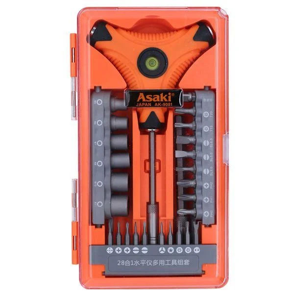 Bộ tua vít thủy đa năng 28 chi tiết Asaki AK-9081 2 bo tua vit thuy da nang 28 chi tiet asaki ak 9081 1718785849
