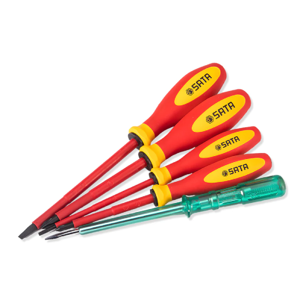 Bộ tua vít VDE 1000v 5 chi tiết SATA 09302 12 bo tua vit vde 1000v 5 chi tiet sata 09302 1756899589