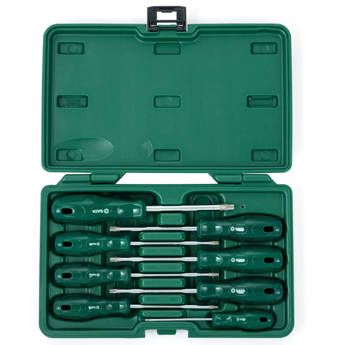 Bộ tuốc nơ vít đầu sao 8 chi tiết Sata 09305 3 Bộ tuốc nơ vít đầu sao 8 chi tiết Sata 09305 - Ảnh 3