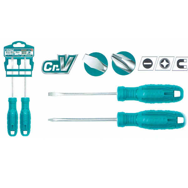 Bộ tuốc nơ vít dẹp và bake 2 chi tiết TOTAL THTDC250201 3 bo tuoc no vit dep va bake 2 chi tiet total thtdc250201 1717554058