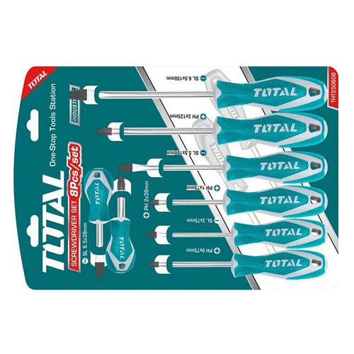 Bộ tuốc nơ vít dẹp và bake 8 chi tiết Total THT250608 2 bo tuoc no vit dep va bake 8 chi tiet total tht250608 1567839328