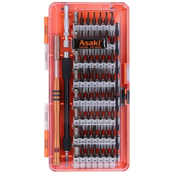 Bộ tuốc nơ vít điện tử 60 chi tiết Asaki AK-9080 3 bo tuoc no vit dien tu 60 chi tiet asaki ak 9080 1718772323