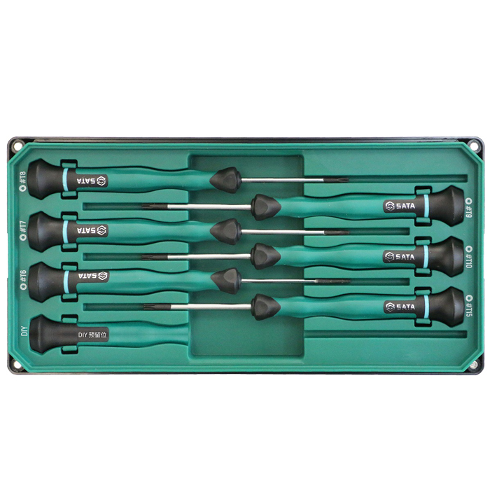 Bộ tuốc nơ vít sao cán dài 6 chi tiết Sata 09313 2 bo tuoc no vit sao can dai 6 chi tiet sata 09313 1720774691