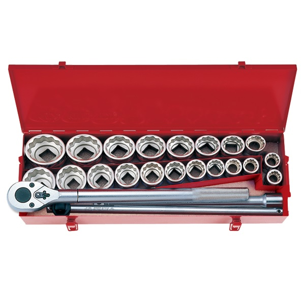 Bộ túy 24 món hệ inch và met 3/4" Kingtony 6224CR 3 bo tuy 24 mon he inch va met 3 4 kingtony 6224cr 1688099903