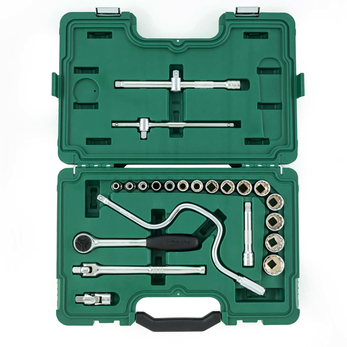 Bộ tuýp 1/2" 22 chi tiết hệ inch Sata 09088