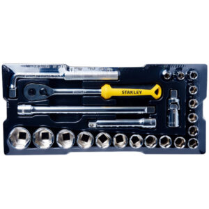 Bộ tuýp 1/2" 6PT MET/ 23 chi tiết Stanley STMT74173- 8C