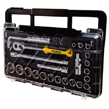 Bộ tuýp 1/2" 6PT MET/ 23 chi tiết Stanley STMT74173- 8C 5 Bộ tuýp 1/2" 6PT MET/ 23 chi tiết Stanley STMT74173- 8C - Ảnh 5