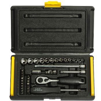 Bộ tuýp 1/4" 35 chi tiết Stanley 89-033-1 5 Bộ tuýp 1/4" 35 chi tiết Stanley 89-033-1 - Ảnh 5