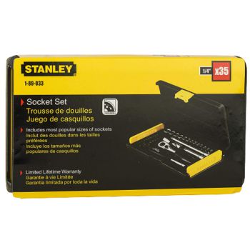 Bộ tuýp 1/4" 35 chi tiết Stanley 89-033-1 7 Bộ tuýp 1/4" 35 chi tiết Stanley 89-033-1 - Ảnh 7