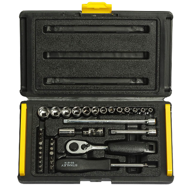 Bộ tuýp 1/4" 35 chi tiết Stanley 89-033-1 4 Bộ tuýp 1/4" 35 chi tiết Stanley 89-033-1 - Ảnh 4