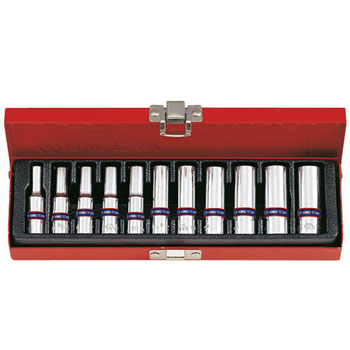 Bộ tuýp 11 chi tiết dài Kingtony 2511MR 1/4" 3 bo tuyp 11 chi tiet dai kingtony 2511mr 1 4